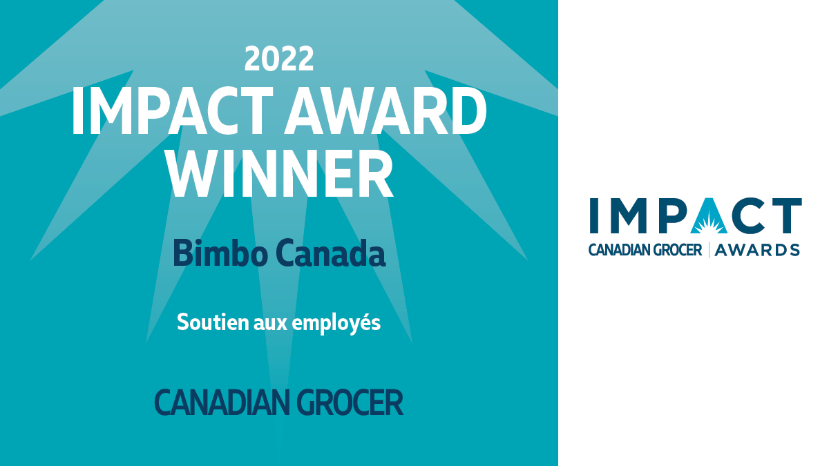 2022 Impact Award Winner Bimbo Canada - Canadian Grocer
